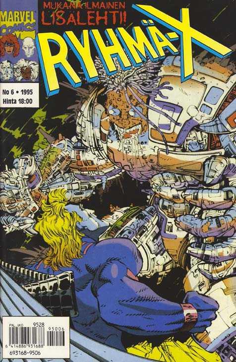 Ryhmä-X #1995-06 cover