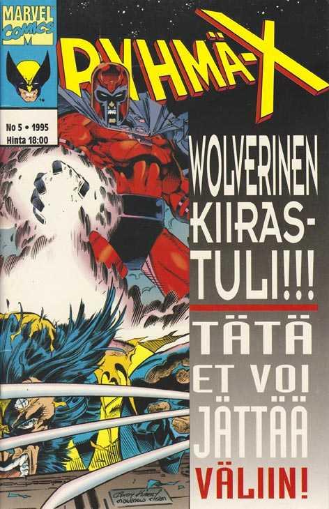 Ryhmä-X #1995-05 cover