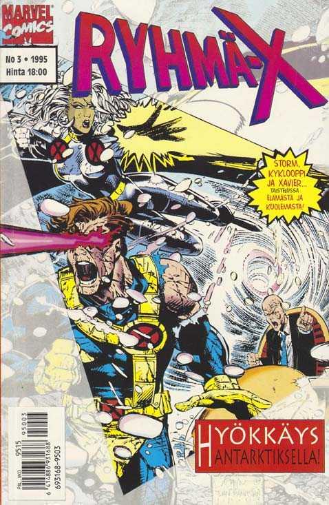Ryhmä-X #1995-03 cover