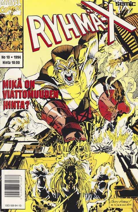 Ryhmä-X #1994-10 cover