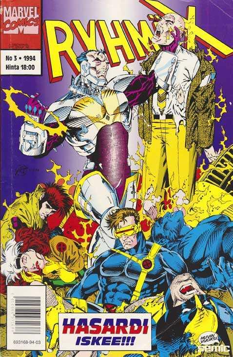Ryhmä-X #1994-03 cover