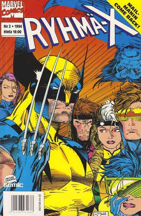 Ryhmä-X #1994-02 cover