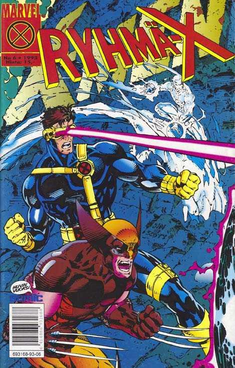 Ryhmä-X #1993-06 cover