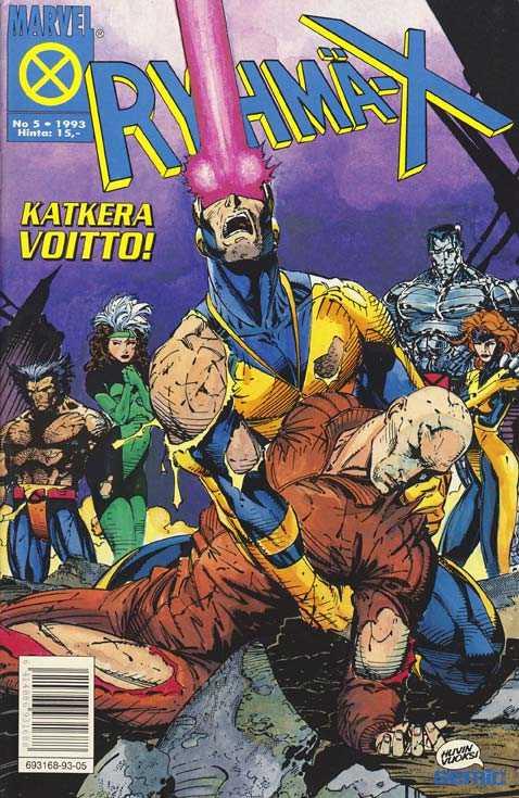 Ryhmä-X #1993-05 cover
