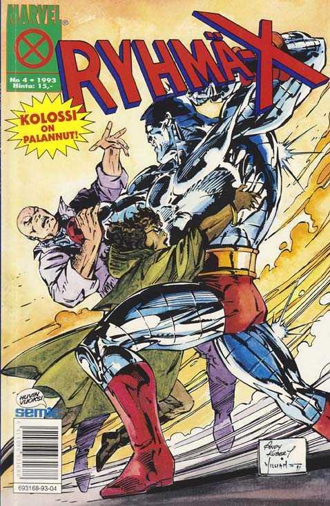 Ryhmä-X #1993-04 cover