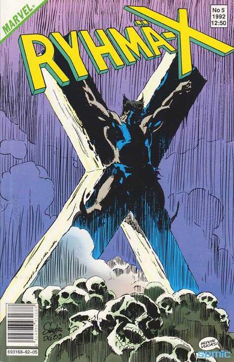 Ryhmä-X #1992-05 cover