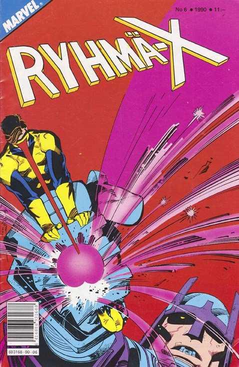 Ryhmä-X #1990-06 cover