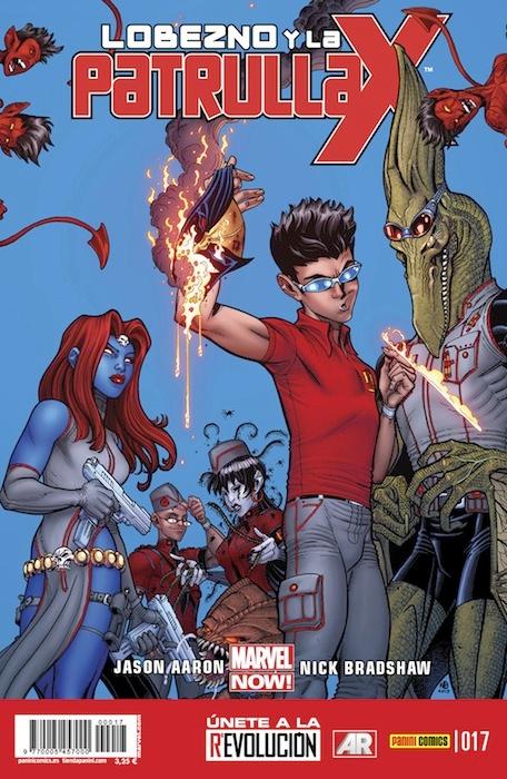 Lobezno y La Patrulla-X #17 cover