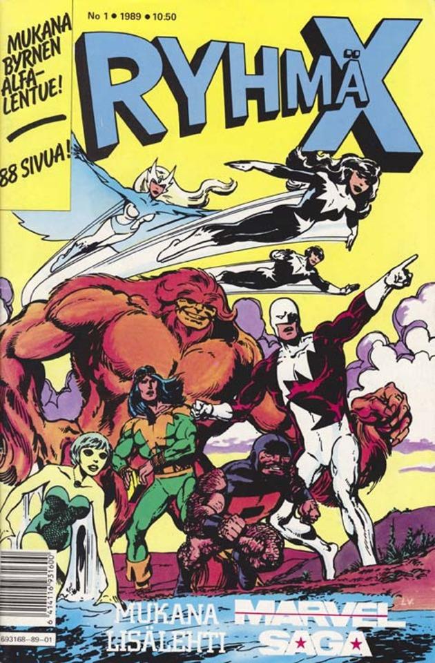 Ryhmä-X #1989-01
