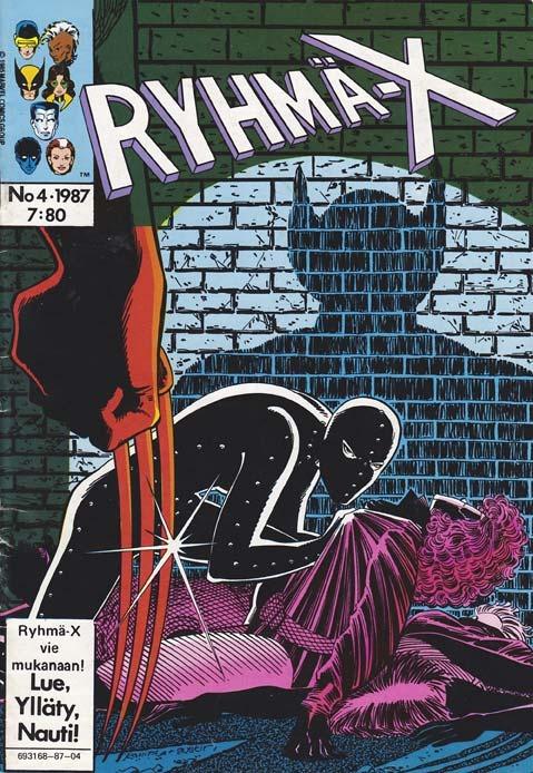 Ryhmä-X #1987-04 cover