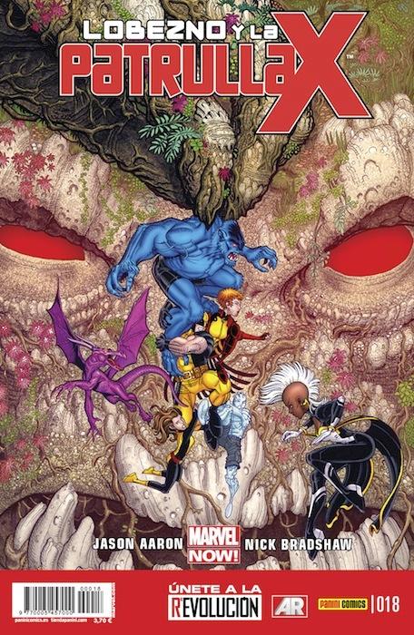 Lobezno y La Patrulla-X #18 cover
