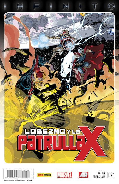 Lobezno y La Patrulla-X #21 cover