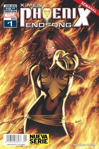 X-Men: Phoenix - Endsong cover — © Editorial Televisa
