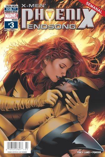 X-Men: Phoenix - Endsong #3 cover