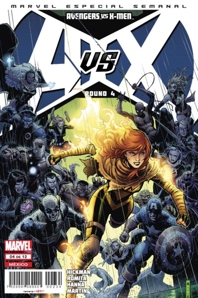 Avengers Vs. X-Men #4 cover