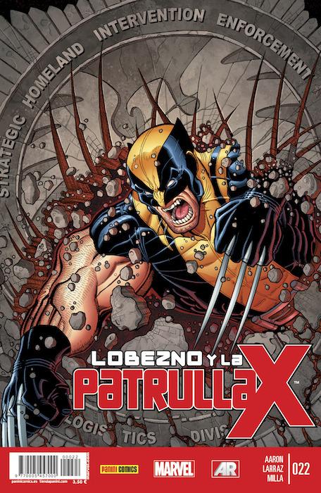 Lobezno y La Patrulla-X #22 cover