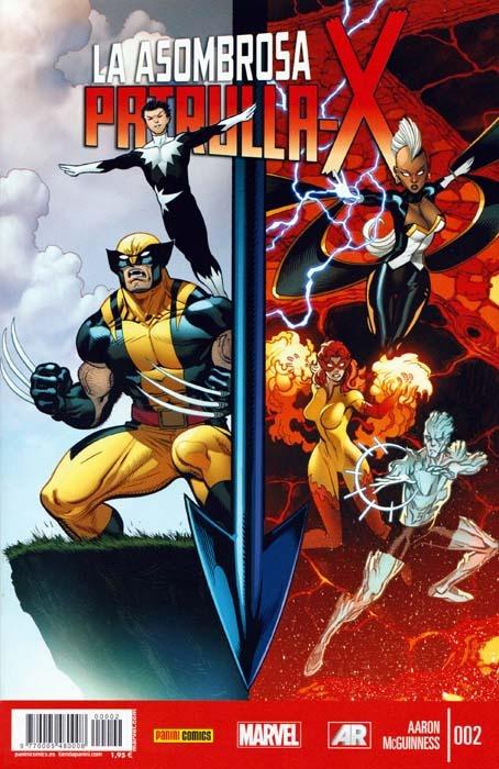 La Asombrosa Patrulla-X #2 cover