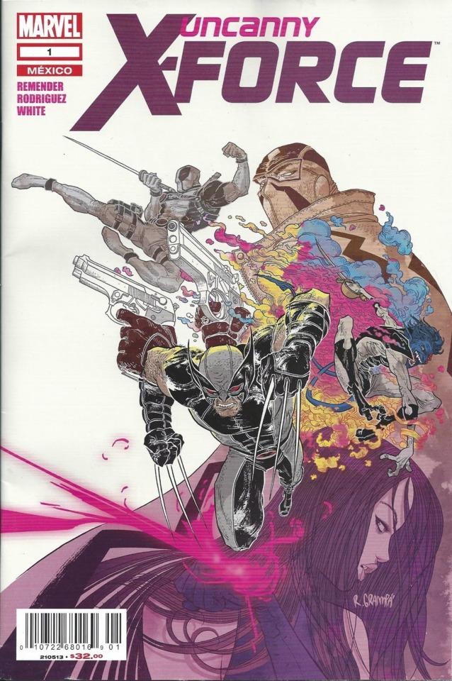 Uncanny X-Force #1 cover