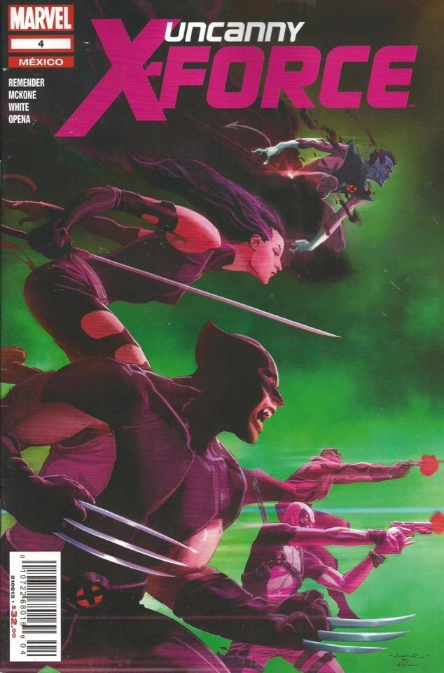 Uncanny X-Force #4 cover
