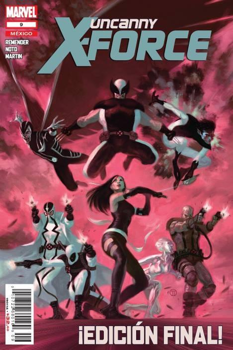 Uncanny X-Force #9 cover