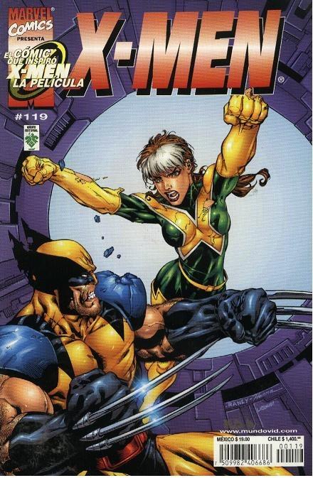 Los Hombres X #119 cover