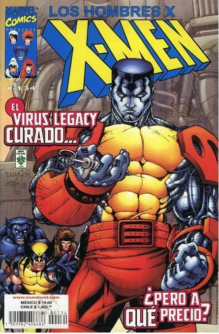 Los Hombres X #134 cover