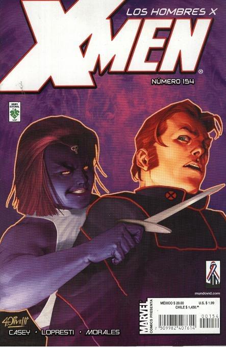 Los Hombres X #154 cover