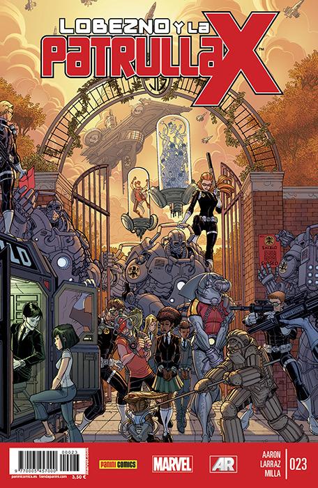 Lobezno y La Patrulla-X #23 cover