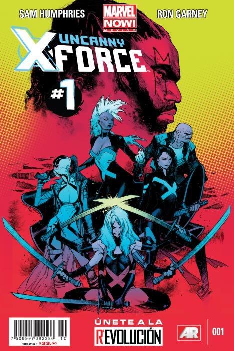 Uncanny X-Force #1 cover