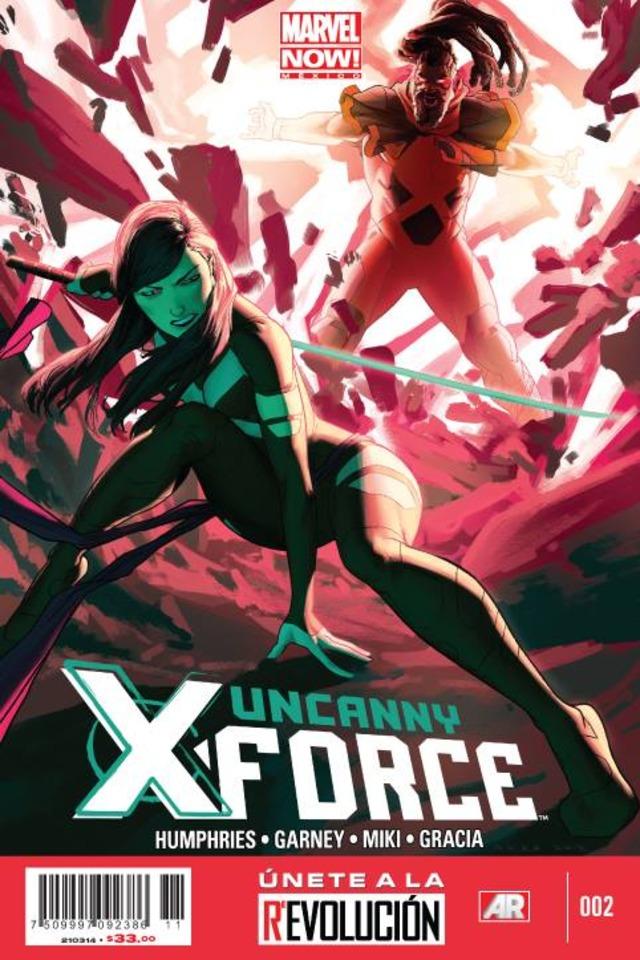 Uncanny X-Force #2 cover