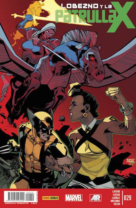 Lobezno y La Patrulla-X #29 cover