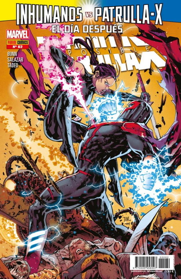 Imposible Patrulla-X #62 cover