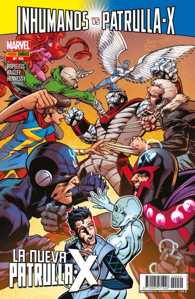 La Nueva Patrulla-X #49 cover