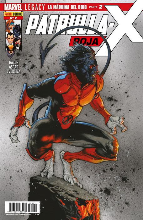 Patrulla-X Roja #2 cover