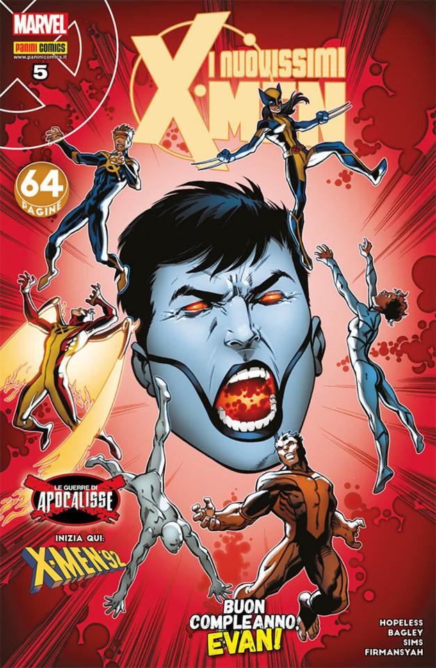 I nuovissimi X-Men #40 cover