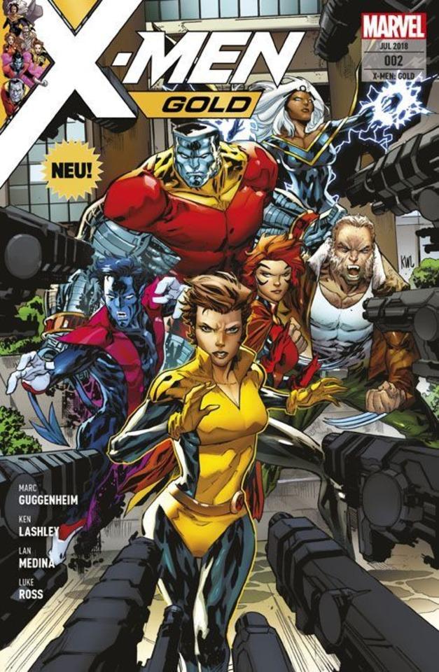 X-Men: Gold #2 cover