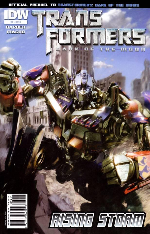 Transformers: Dark of the Moon Movie Prequel: Rising Storm #4