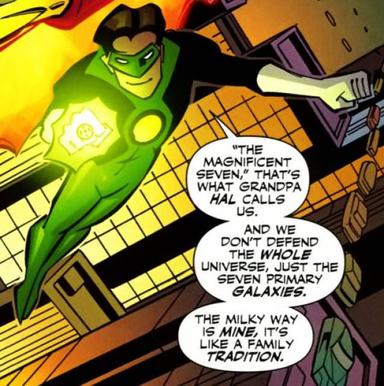 Green Lantern of the Milky Way