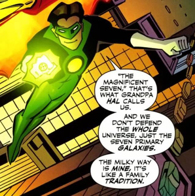Green Lantern of the Milky Way