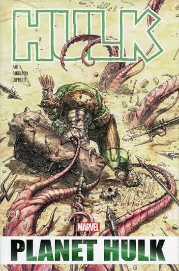 HULK: PLANET HULK OMNIBUS HC LADRONN ARENA COVER [NEW PRINTING, DM ONLY]
