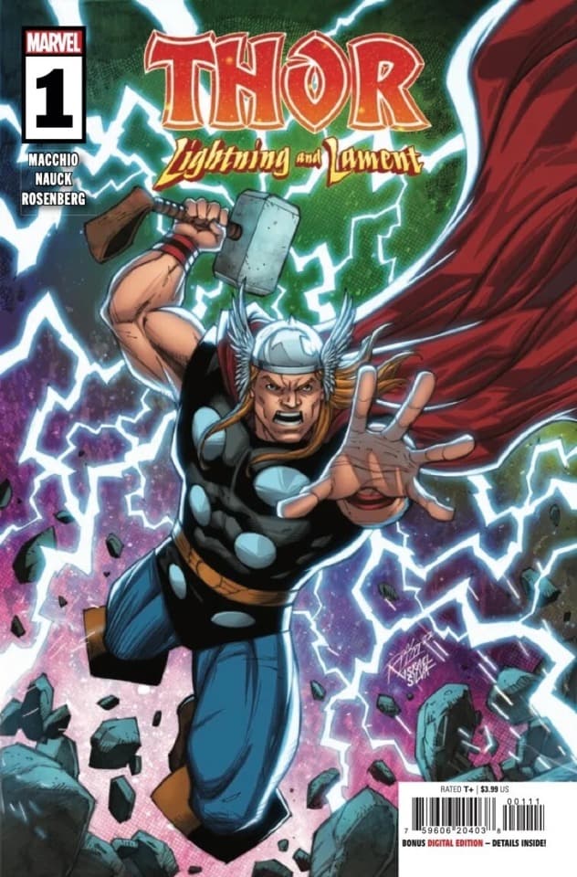 Thor: Lightning and Lament cover — © Marvel Comics