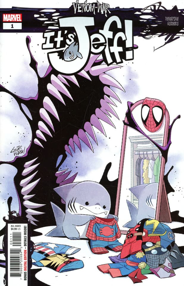 Venom War: It's Jeff! #1 cover