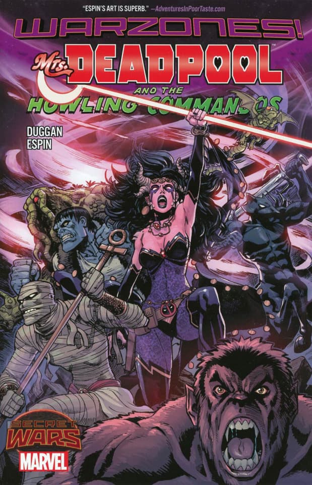Mrs. Deadpool and the Howling Commandos: Warzones!