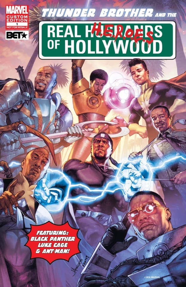 Real H.E.R.O.E.S. of Hollywood - BET, Featuring Black Panther, Luke Cage and Ant-Man