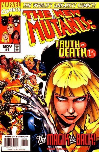New Mutants: Truth or Death cover — © Marvel Comics