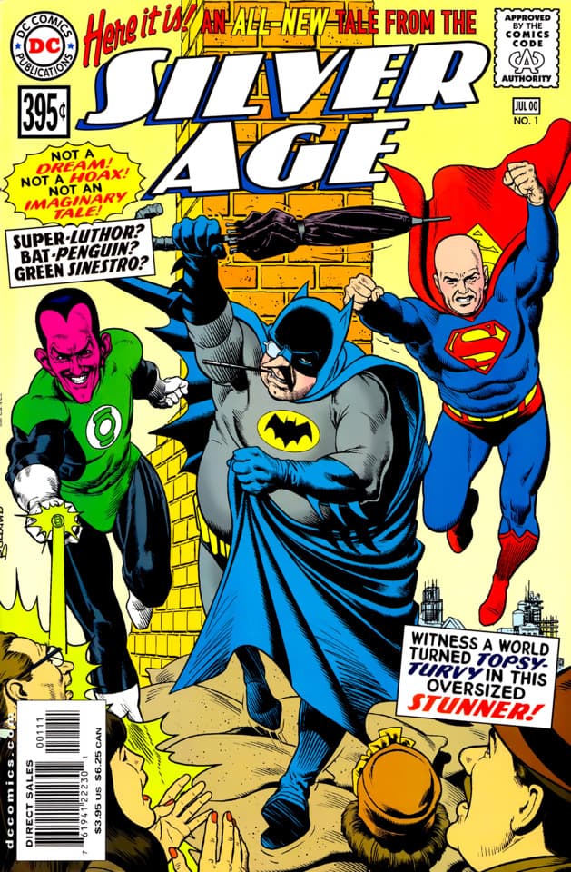 Silver Age cover — © DC Comics