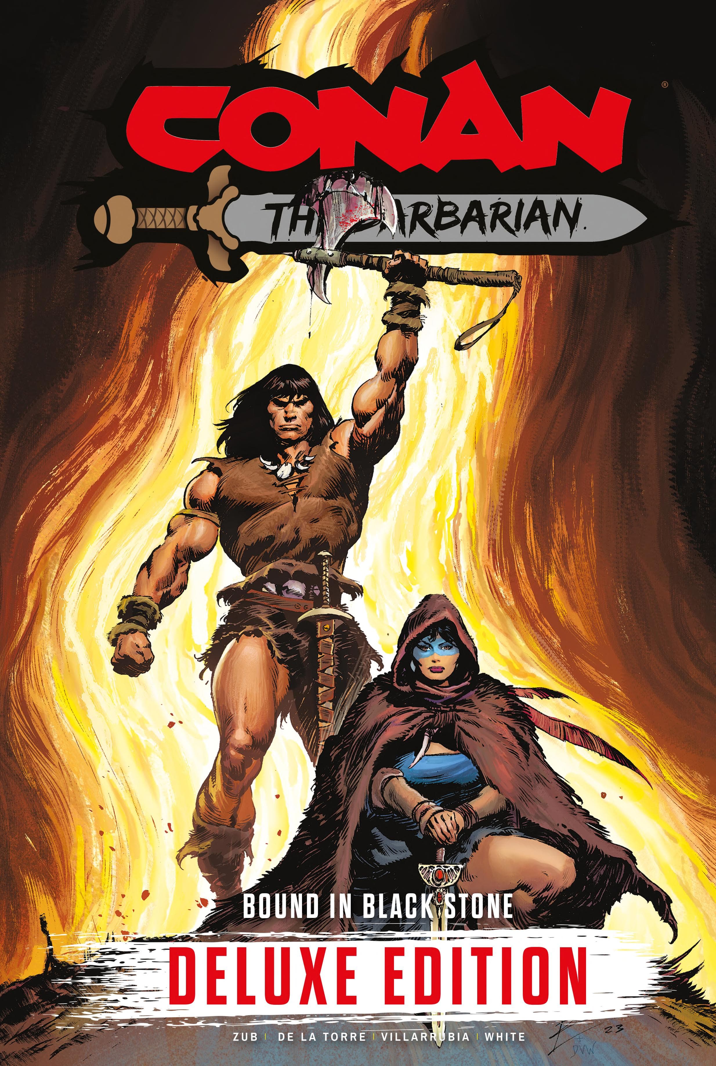 Conan the Barbarian Vol. 1: Bound In Black Stone DELUXE EDITION