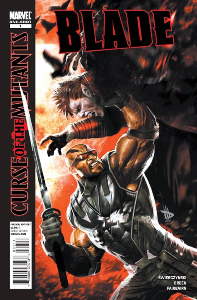 X-Men: Curse of the Mutants - Blade cover — © Marvel Comics
