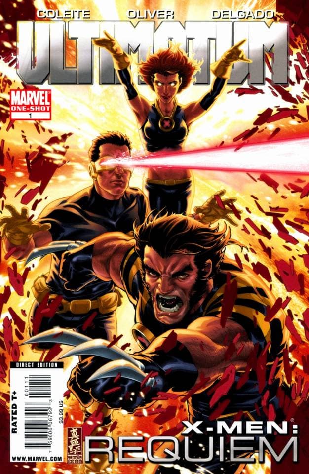 Ultimatum: X-Men Requiem cover — © Marvel Comics