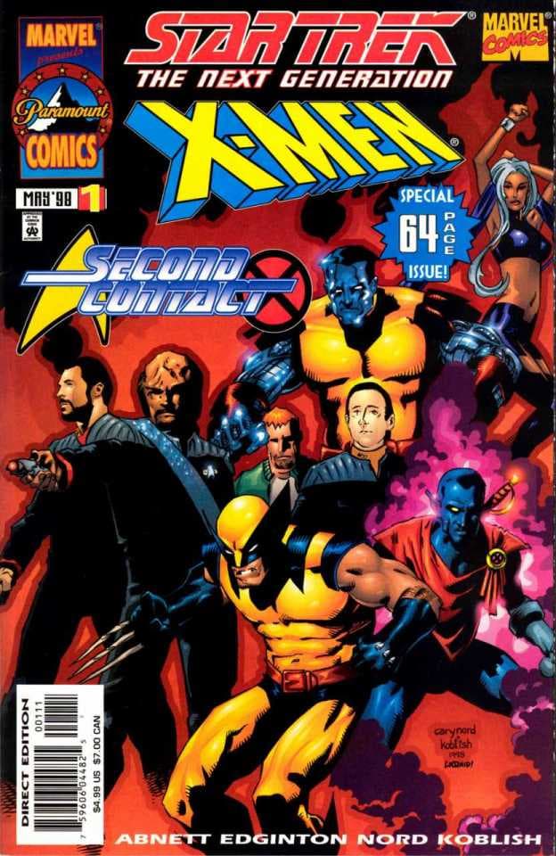 Star Trek: The Next Generation/X-Men: Second Contact